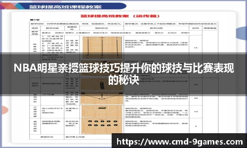 NBA明星亲授篮球技巧提升你的球技与比赛表现的秘诀